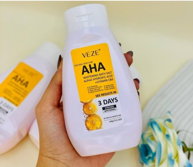 نمک بدن AHA وزه